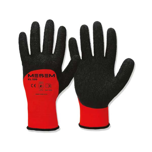 MEŞEM KIRMIZI LATEX ELDİVEN 3/4  / 12